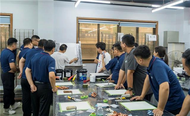 巴德士第二届装饰涂料培训班圆满落幕！