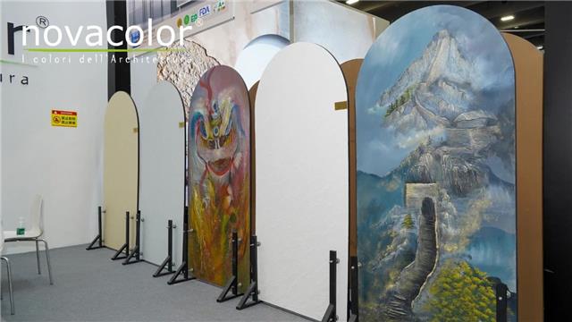 巴德士×Novacolor亮相广州建博会，涂料界“王炸组合”斩获超高人气